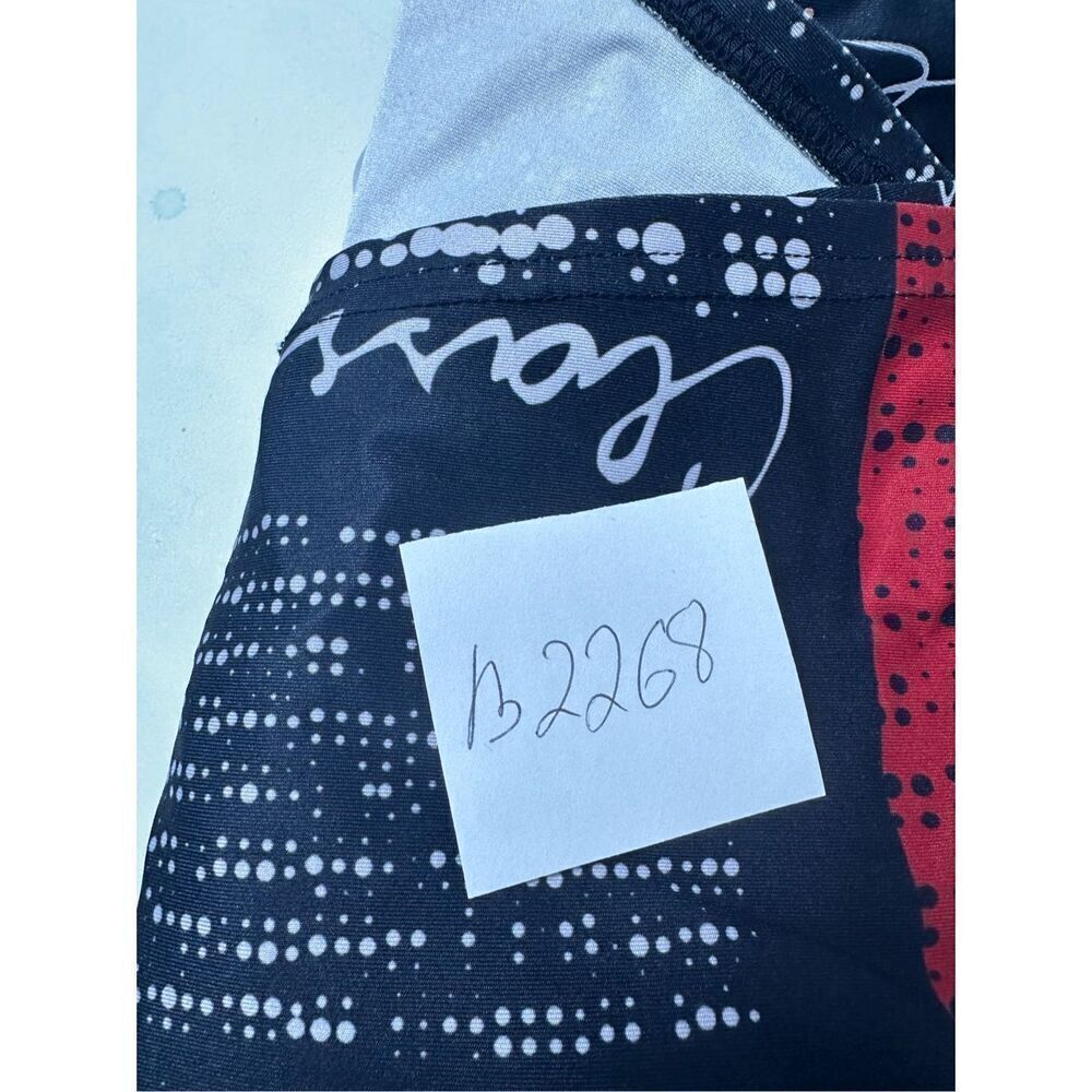 Lili by Firmiana Music Lovers Tunic Dress Sz 1X A-Line 3/4 Sleeve Black White - Picture 13 of 13